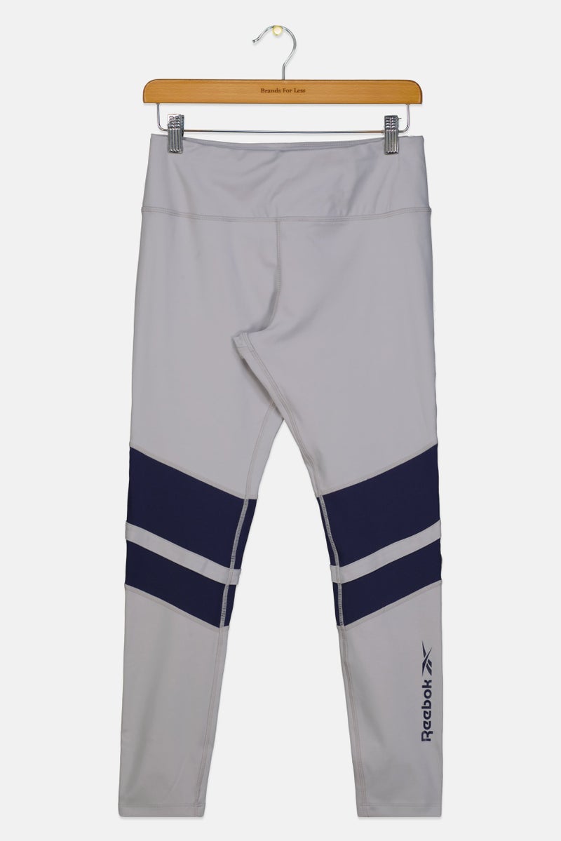 Reebok Kids Girl Sportswear Fit Training Leggings, Grey - Image 1