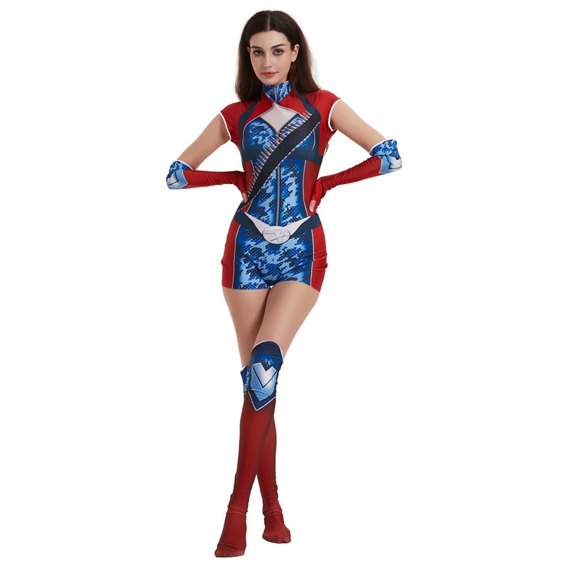 Black Robed Picket The Boys Starlight Storm Frontline Motherland High Speed Man Firecracker Tights Cos - Image 1