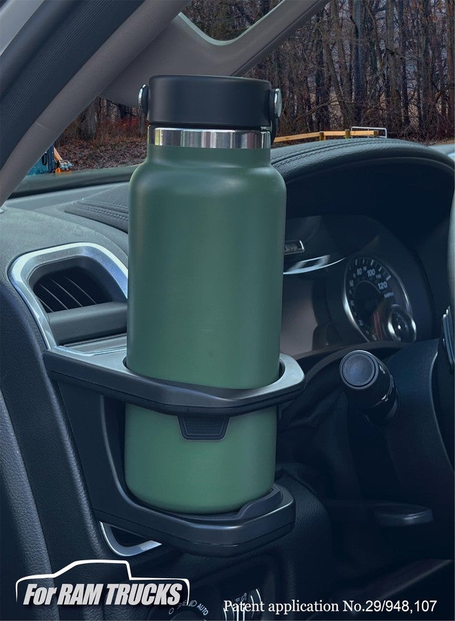AZUTO حامل أكواب، حافظة مشروبات، وحدة أكواب لشاحنات رام من أزوتو، ملحقات رام 1500 و2500 و3500 - Image 4