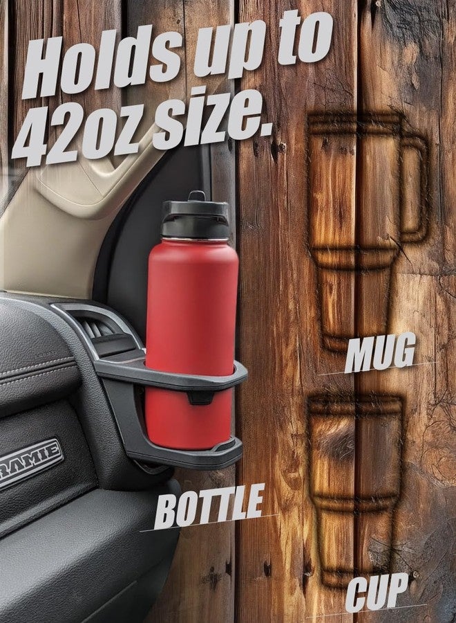 AZUTO حامل أكواب، حافظة مشروبات، وحدة أكواب لشاحنات رام من أزوتو، ملحقات رام 1500 و2500 و3500 - Image 2