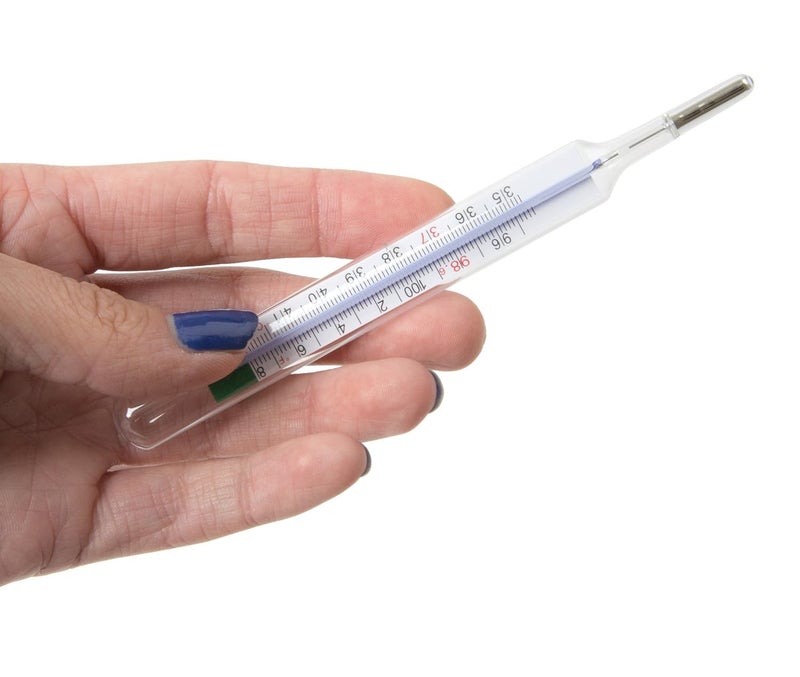 Geratherm Mercury Free Oral Glass Thermometer, Pack of 2 - Image 4