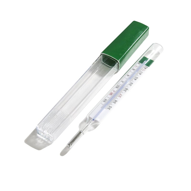 Geratherm Mercury Free Oral Glass Thermometer, Pack of 2 - Image 2