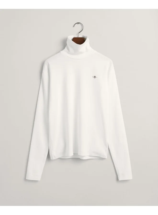 GANT Gant Teens Shield Turtleneck Long Sleeve Top