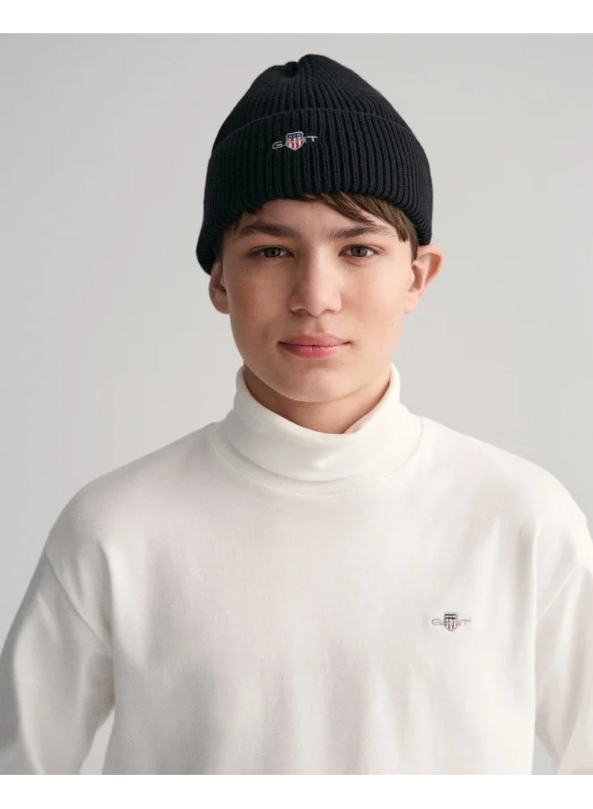 GANT Gant Teens Shield Turtleneck Long Sleeve Top
