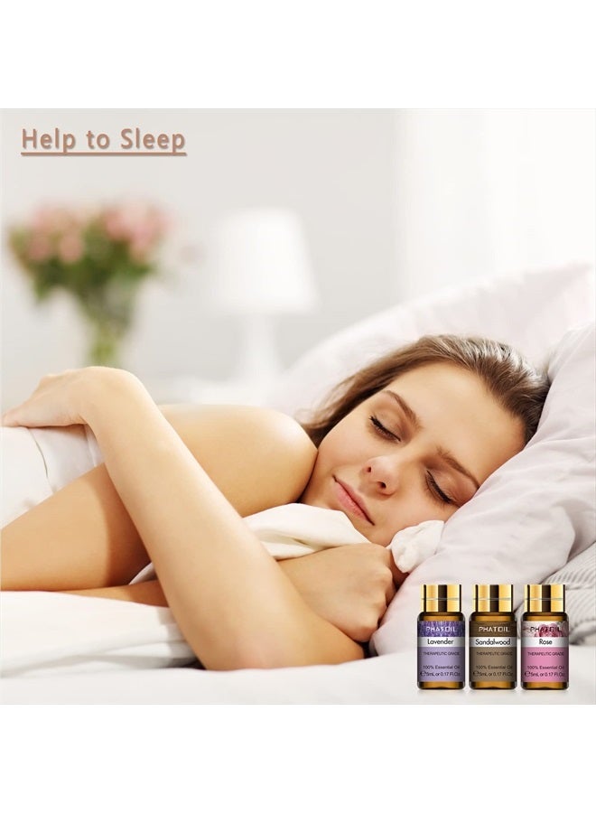 PHATOIL Essential Oils Gift Set 15 x 5ml, Pure Essential Oil Aromatherapy Oil for Skin Care, Hair Care, Bath, Ideal for Humidifier, Diffuser, Relax - Image 4