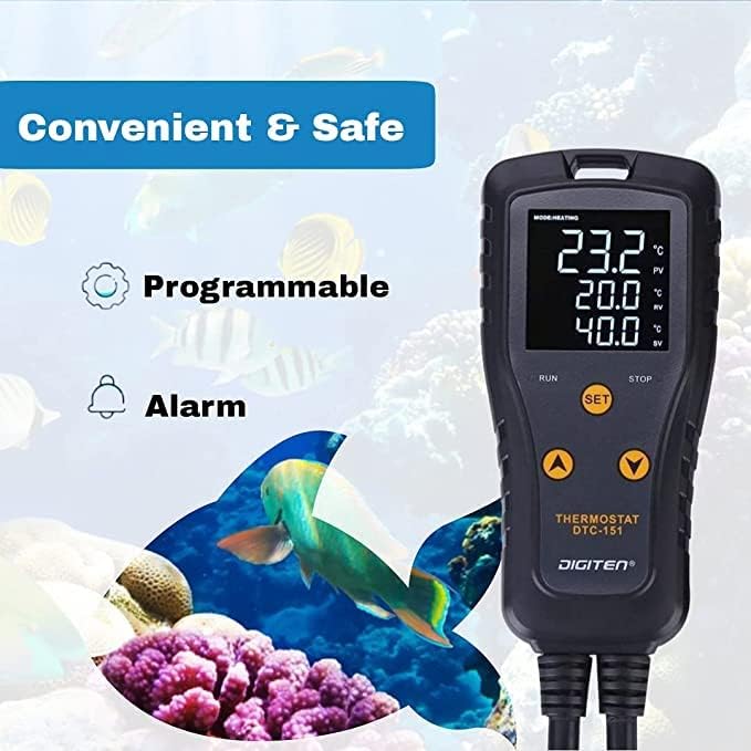 SENSTREE Digital Temperature Controller Simple Stage Thermostat Outlet Heating & Cooling Mode for Chest Freezer Refrigerator Homebrew Fermenter Greenhouse 110V 15A 1650W - Image 2