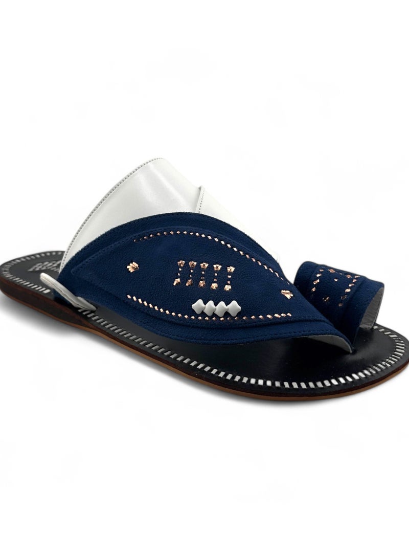 AL Fanoos Handcrafted heritage leather slippers  - Image 1
