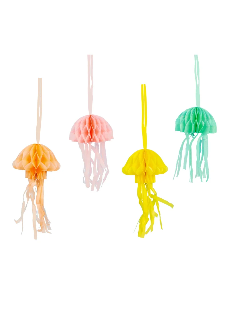 توكينج تيبلز Make Waves, Jelly Fish Hanging Decor 8pack