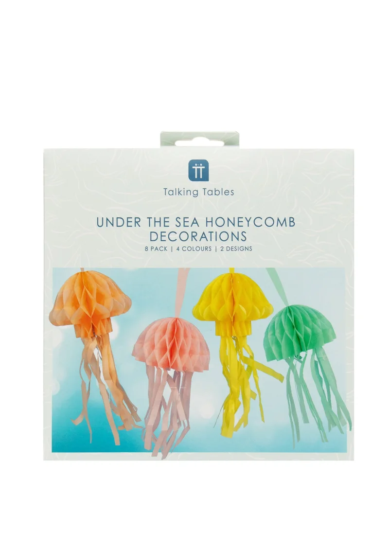 توكينج تيبلز Make Waves, Jelly Fish Hanging Decor 8pack