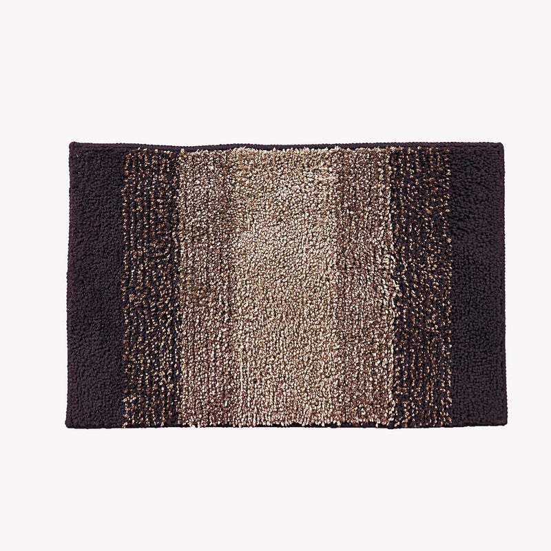 Kuber Industries Kuber Industries Soft Shaggy Door MatSuper Absorbent Cotton Floor Mat for Shoe Scraper Indoor and OutdoorPack of 2 Brown - Image 2
