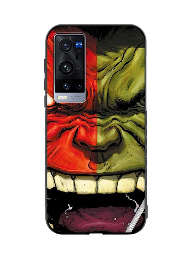 VR CREATIVE Protective Case Cover For Vivo X60 Pro Plus Hulk Design Multicolour - Image 1
