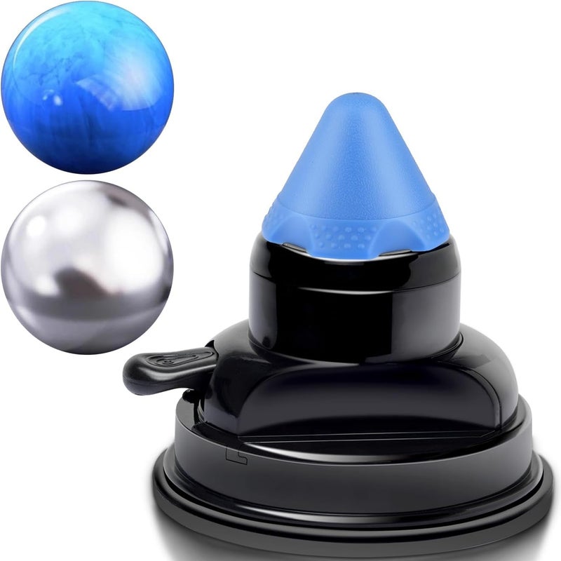 WONEDIRR WONEDIRR Wall Mounted Massage Ball 3 in 1 Vertiball Wall Massager Roller for Pain Relief and Deep Tissue Muscle Relaxer for Foot Neck Back 2 Balls and Pointy