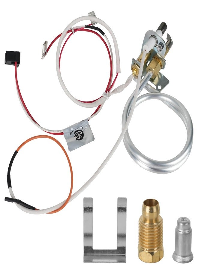 Foleto Upgraded 100112330 Water Heater Pilot Assembly,Compatible with 300 301 Series Whirlpool,Fit for A.O.Smith, American, State, Kenmore, Reliance,Replace 9007876 9007877 Thermopile Assembly - Image 1