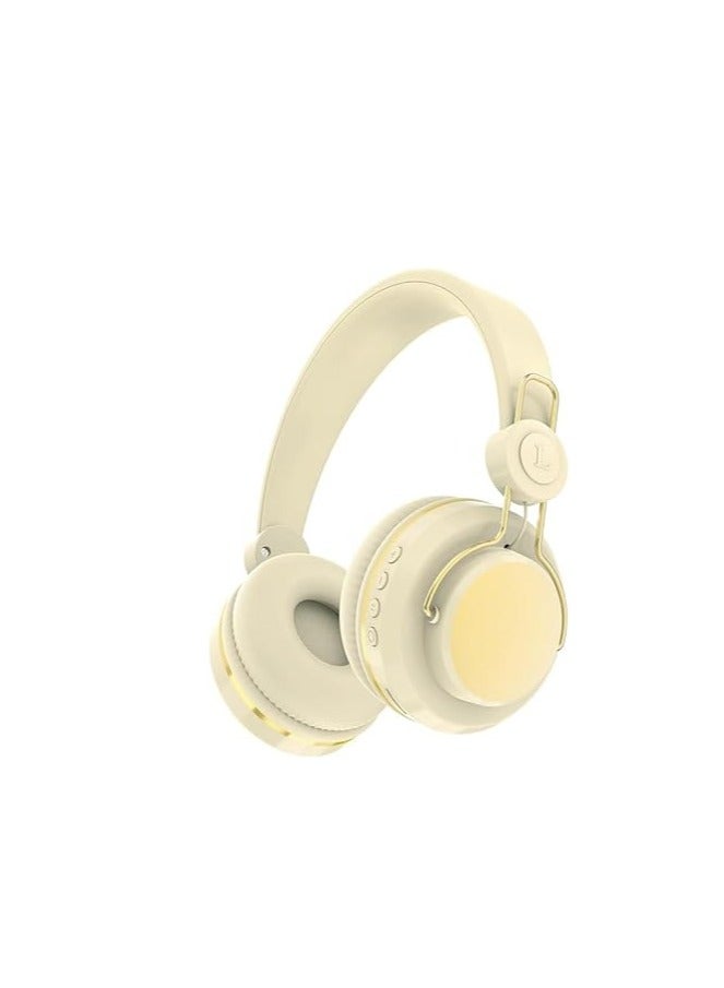 سماعة رأس ستيريو بلوتوث، سماعة رأس لاسلكية، طراز -75، FM مع ميكروفون خارجي