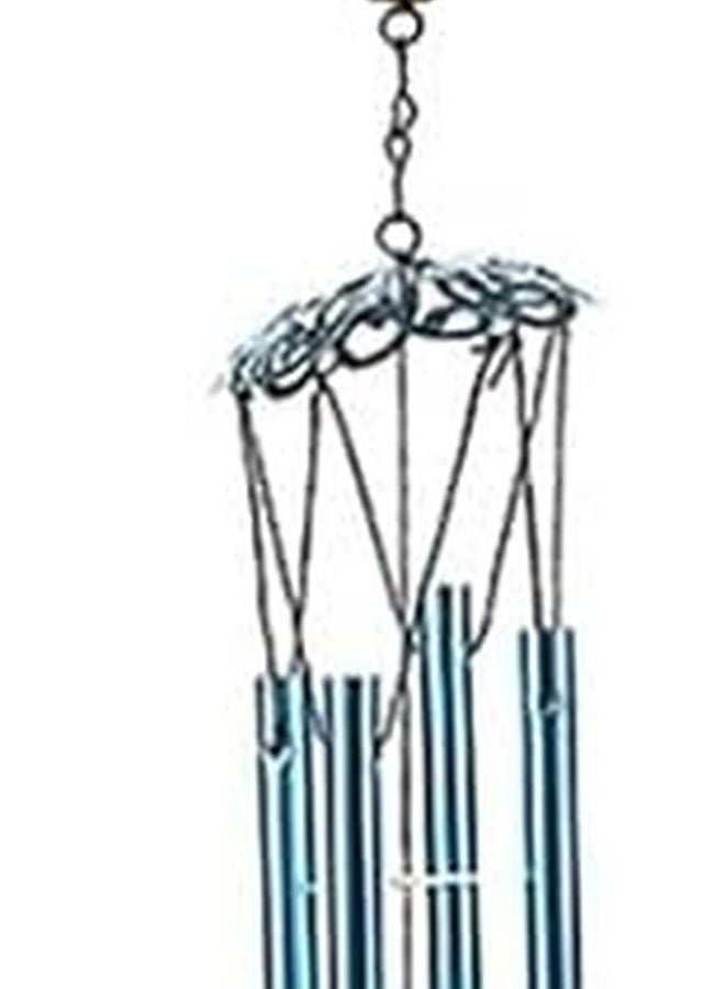 Purple Aluminum Wind Chime With Bird Animal Designs For Indoor Outdoor Garden Decor - Image 1