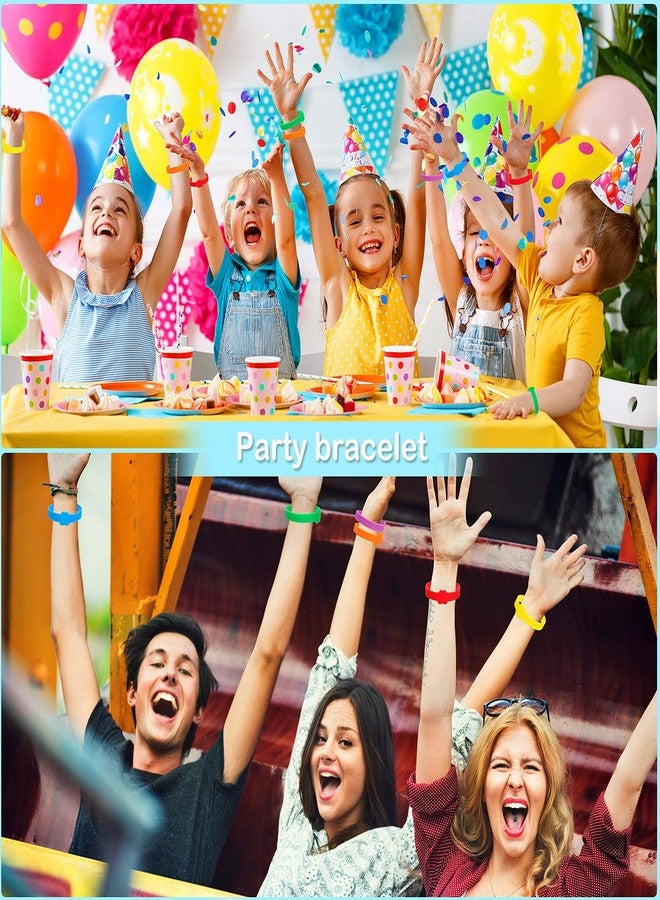 جيريفي أساور مطاطية من جيريفاي، 60 قطعة، طبعة مخلب، مجموعة هدايا، أساور سيليكون، أساور مطاطية على شكل مخلب كلب، أساور بموضوع حيواني، لوازم حفلات الأنشطة الطلابية، 6 ألوان - Image 3