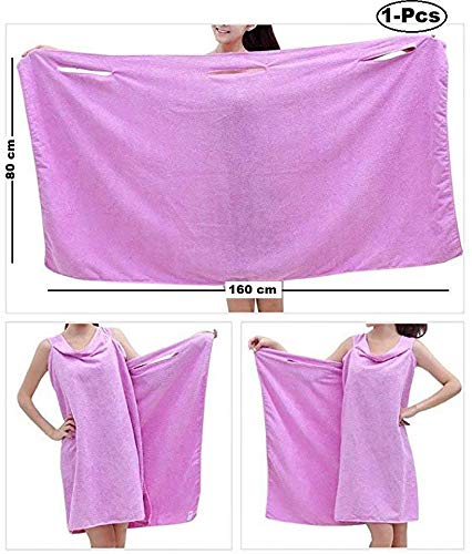 Hetarmi Enterprise Womens Cotton Soft Magic Bath Wearable Towels for Spa Shower Body Wrap Beach Dress Multicolour - Image 3