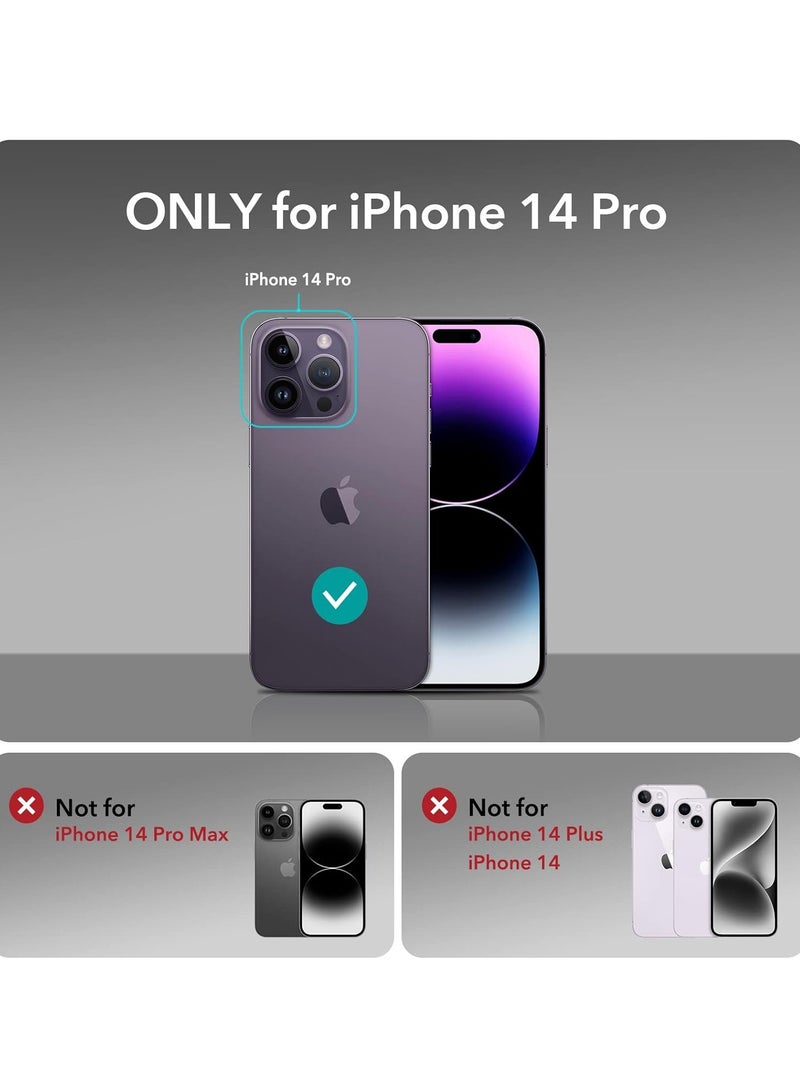 BORTONY iPhone 14 Pro Case 6.1 Inch Soft Liquid Silicone Cover - Slim Fit Camera Protective Phone Case for Apple iPhone 14 Pro - Image 2