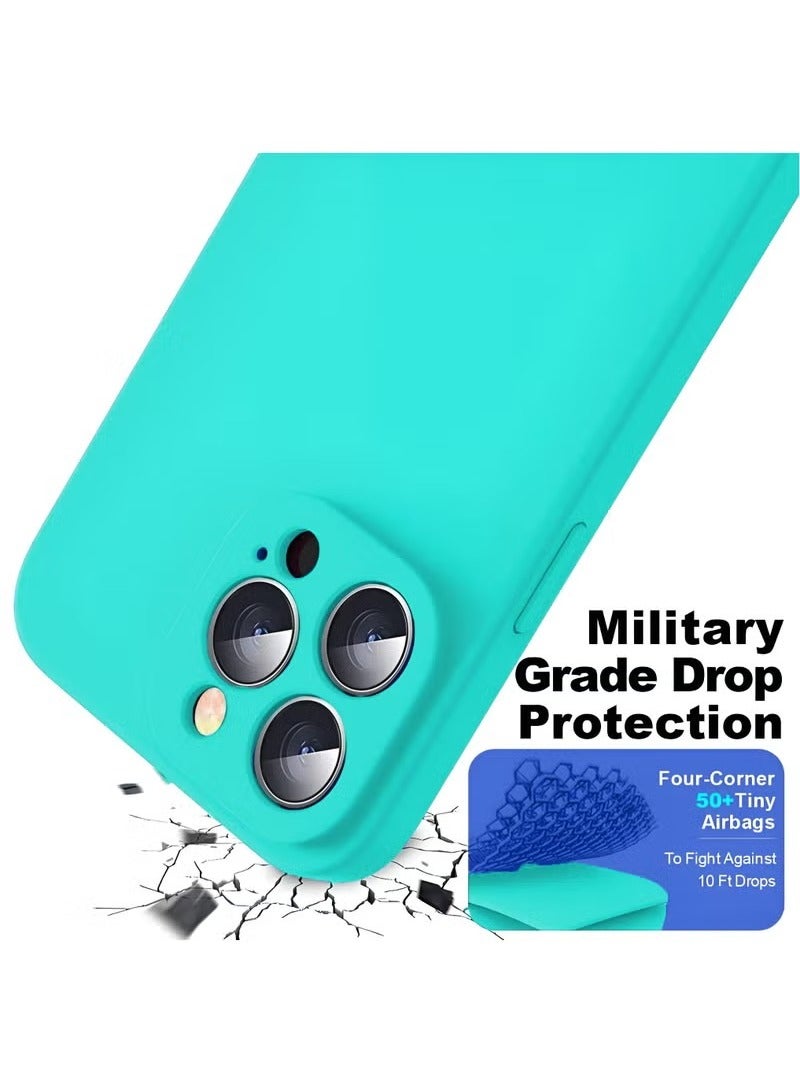 BORTONY iPhone 14 Pro Case 6.1 Inch Soft Liquid Silicone Cover - Slim Fit Camera Protective Phone Case for Apple iPhone 14 Pro - Image 4