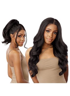 Sensationnel Sensationnel Butta 360 lace wigs - unit 3 wider parting 360 degree lace glueless synthetic preplucked hairline (BABYLIGHTSCARAMEL) 