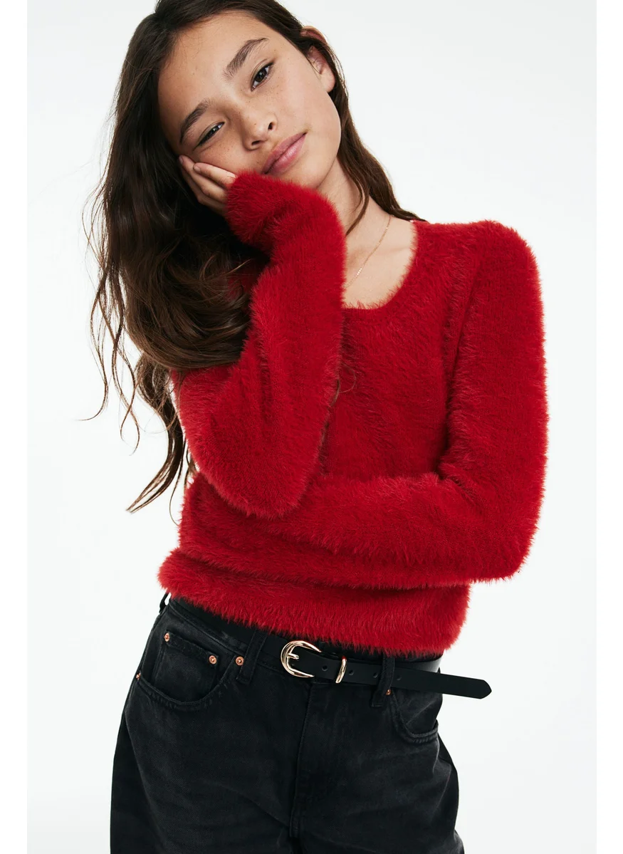 اتش اند ام Fluffy-Knit Jumper