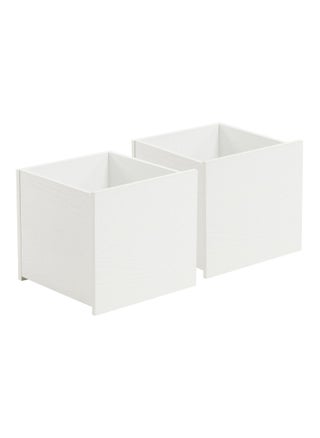 Embossed White Matching Drawer