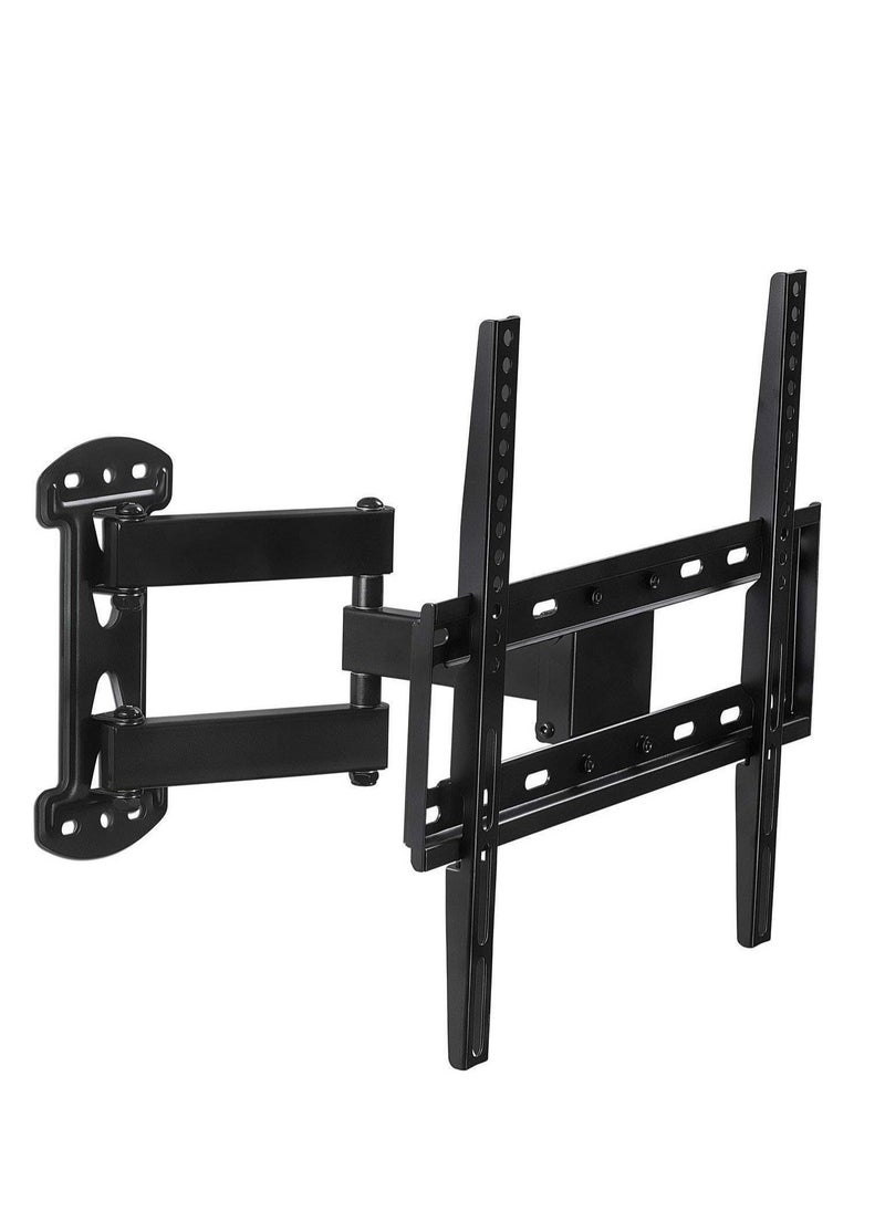 BGM Enhance Your TV Setup with the Mount-It! Full Motion Corner TV Wall Mount Bracket: Perfect for VESA 400 x 400 TVs, Extendable Arm for Articulation, Swivel, Tilt - Ideal for 32-50 Inch TVs, Supports up  - Image 1