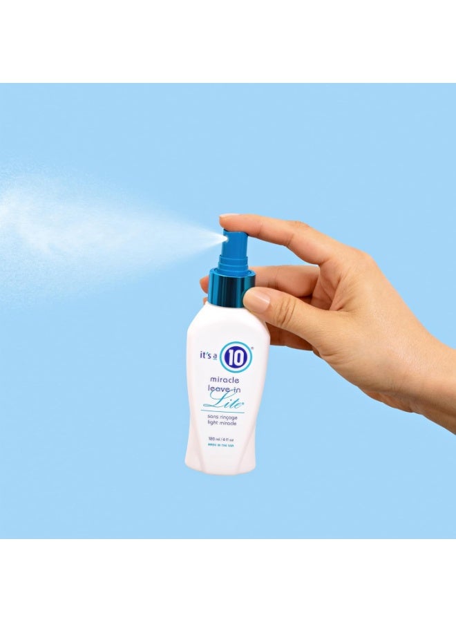 It's a 10 Haircare Miracle Leave-In Lite 4 fl. oz. - Image 3