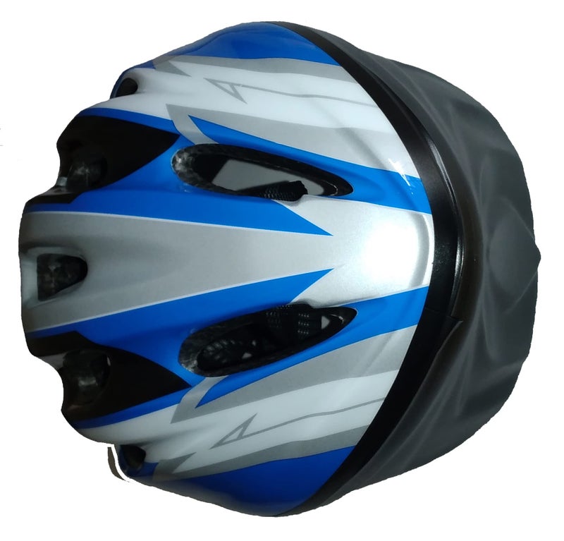 Tima Cycling Skating Helmet with Thick Extended Polyestern (EPS) Plastic Sports Head Protector Lightweight for Adults - Unisex Bicycle Helmets for Women and Men (Medium, Blue) - Image 3
