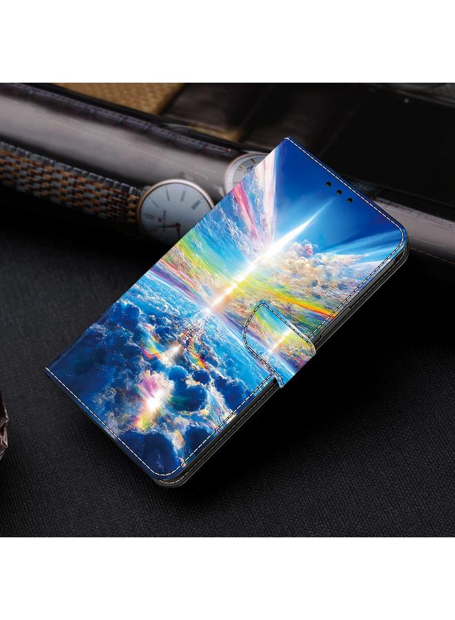 اس-توب جراب هاتف Nokia G20 مصنوع من الجلد المطلي بالكريستال - Image 2