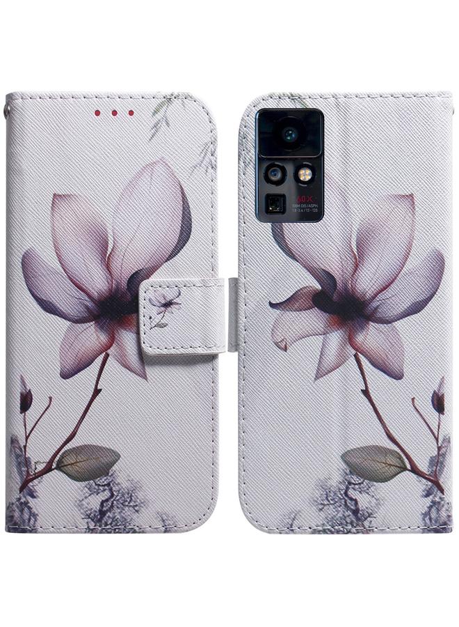 اس-توب جراب هاتف جلدي برسومات ملونة لهاتف Infinix Zero X Neo X6810 - Image 1