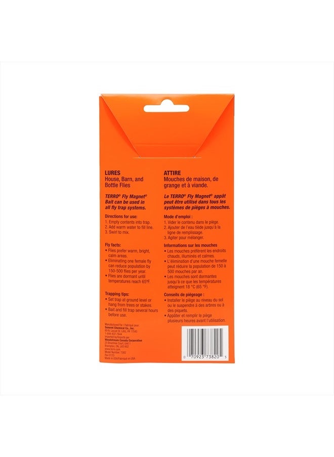 Terro - TERRO T382 Fly Magnet Replacement Bait - 2 Fly Magnet Trap Attractants - Image 1