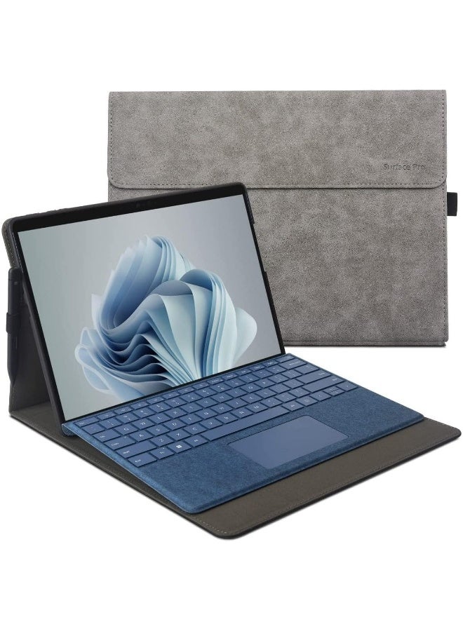 Case Compatible with Surface Pro 9 with TPU Soft Shell Compatible with Signature Keyboard Cover Ultral Thin  Light Heat Dissipation Design - Image 1