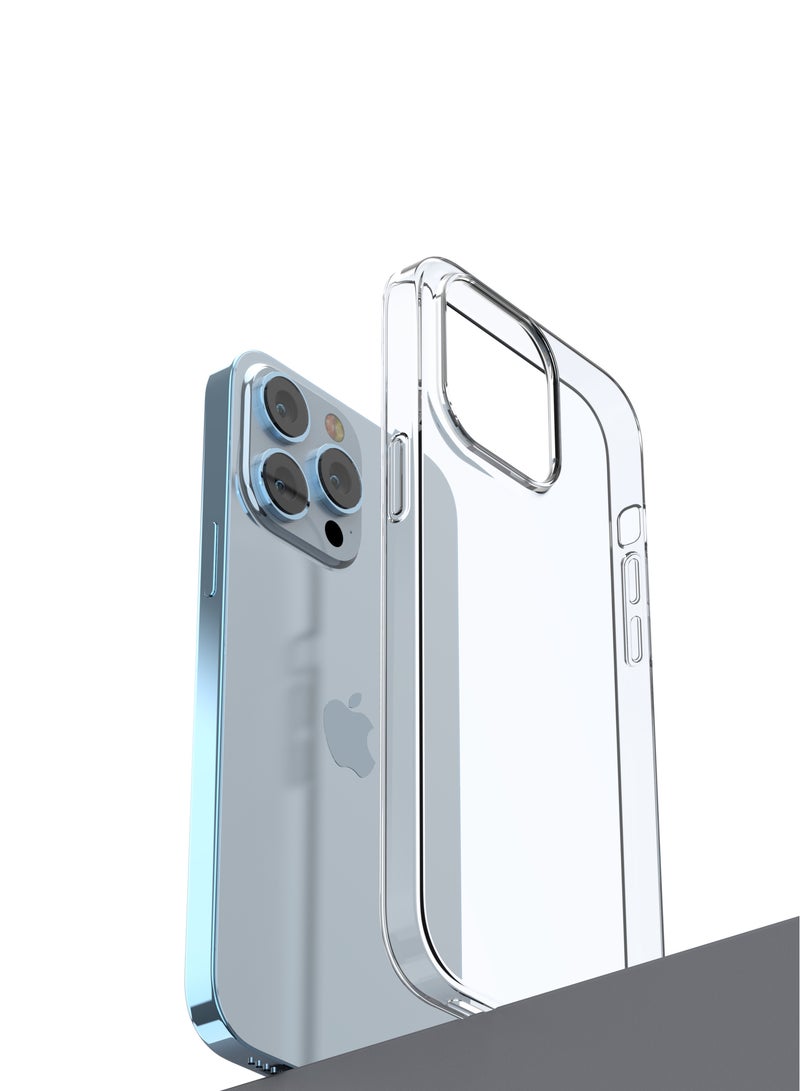ديفيا جراب حماية ايفون 13 برو من ديفيا من البولي كربونات شفاف ومضاد للاصفرار للغاية - Image 1