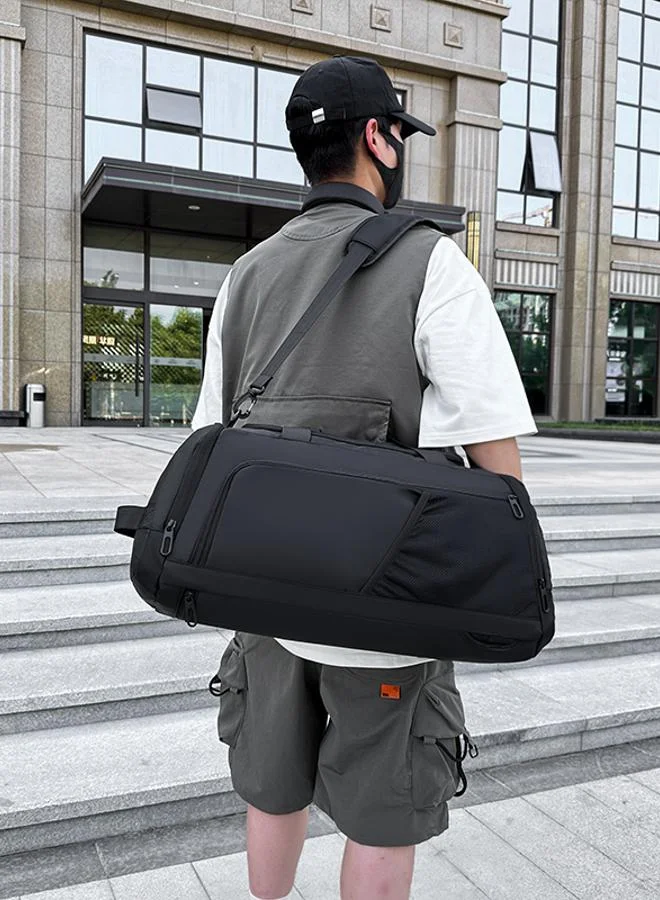 تايك تو Men Black Sports Duffle Bag