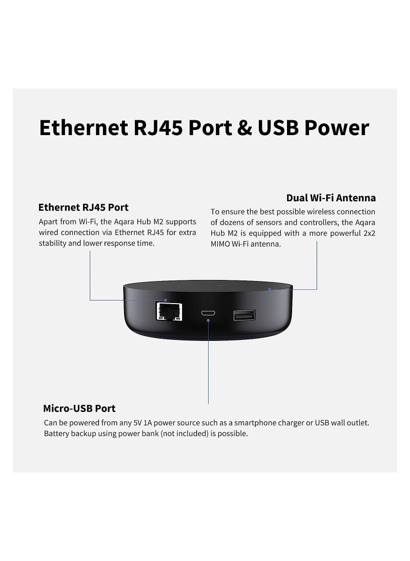 Aqara Smart Hub M2 Smart Home Bridge - pzsku/ZA8CABB679A37C9B44B33Z/45/_/1692957764/be8af1b9-37af-44ae-8dce-c7f7c4257baa