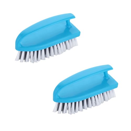 Sparkmate By Crystal Iron Shape Cloth Cleaning Brush with Easy Grip Handle (Pack of 2) - Image 1