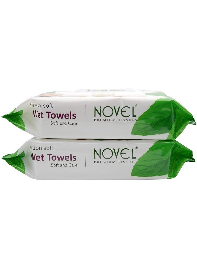 babio Baby Wipes (White, 80 Sheets) - Pack of 2 - Image 4