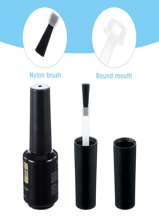 Oruola 60pcs Nail Polish Brush Replacement,Disposable Nail Polish Brushes,Mini Soft Bristles Brush for Salon Nail,Dipping Powder Liquid Gel Replacement Brushes - Image 5