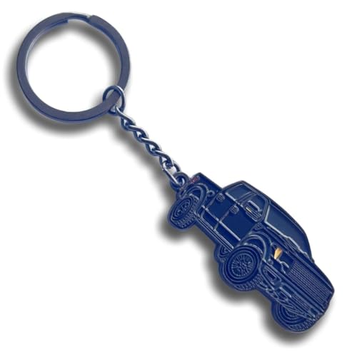HUIANTS Car Keychain for Ford F150 Accessories Metal/Enamel Key Chain Ring 3D Model Pickup Truck（Black） - Image 1
