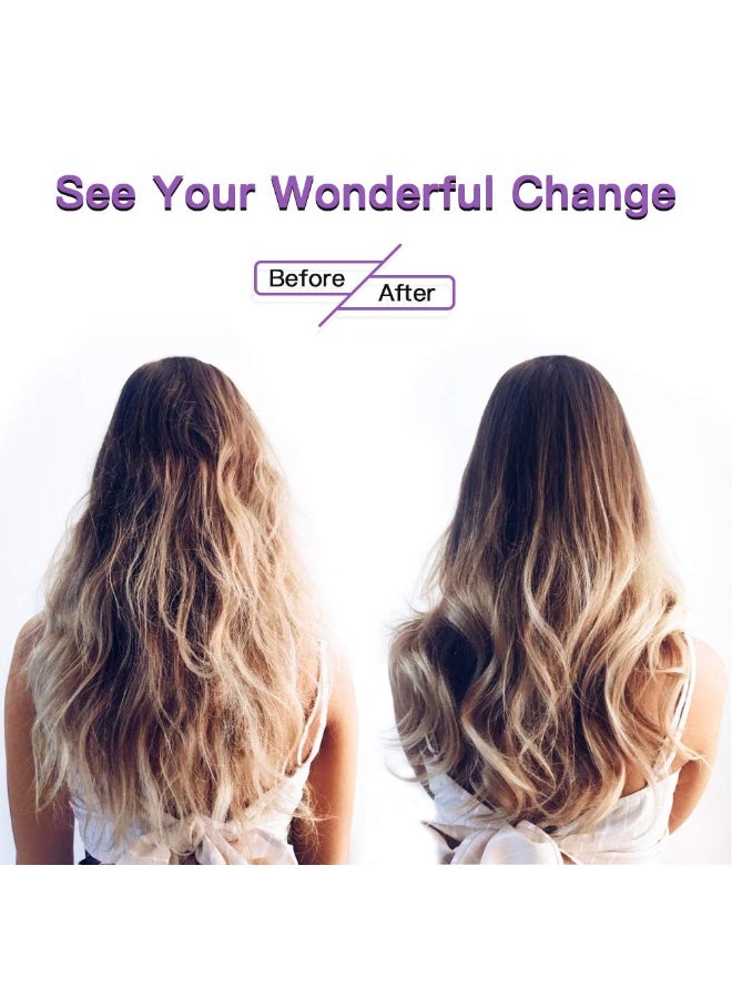 Deep Conditioning Heat Cap - Cordless 100% Natural Cotton Flaxseed Seed Interior Microwave Treatment Steam Hot Cap for Deep Conditioning Natural Curly Hair Drying Styling - Image 5