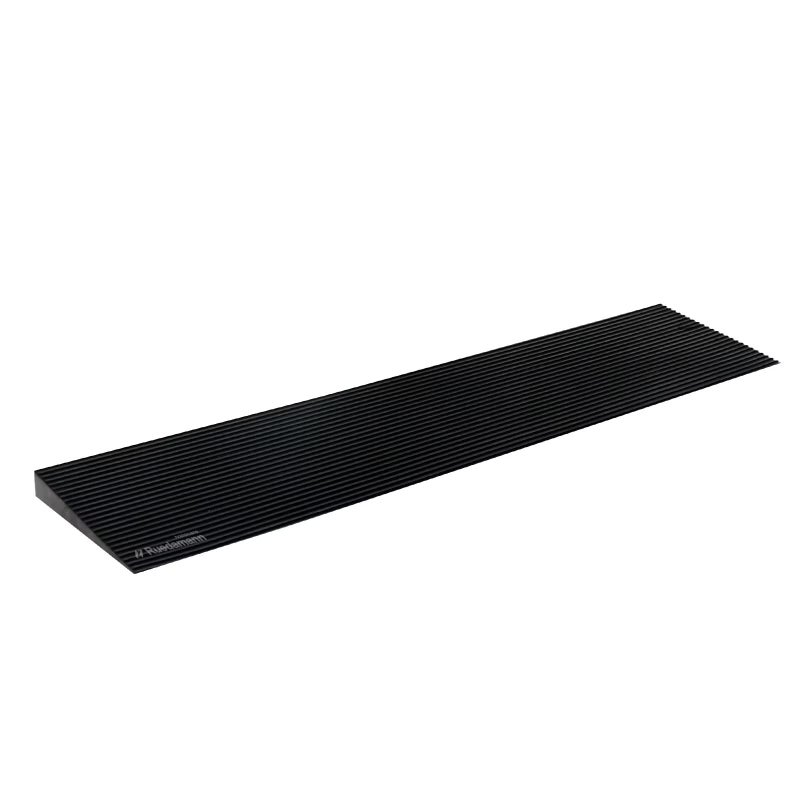 Ruedamann Ruedamann 1316 Rise Threshold Ramp1500 LBS Capacity 3538 Wide Natural Rubber Power Wheelchair Ramp Cuttable for Doorways NonSlip Rubber Threshold Ramp for DoorwaysDriveways Bathroom