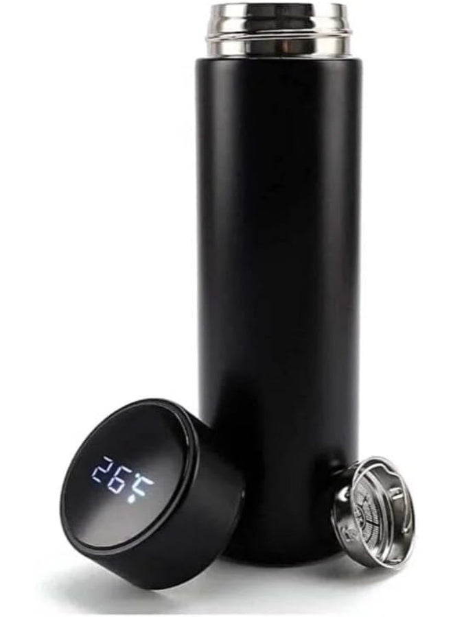 DENX Smart LED Temperature Display Water Bottle 1000 ml – Stainless Steel Double‑Wall Vacuum Insulated Flask | Leak‑Proof Screw Cap | Hot & Cold | Portable Travel Bottle - Image 4