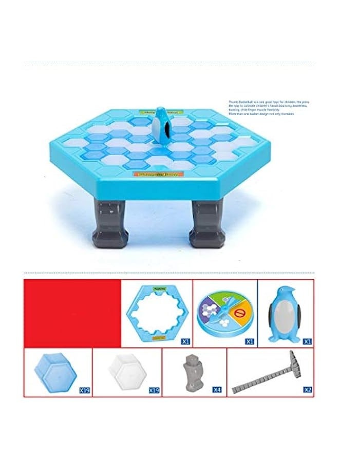 DURKU Balance Ice Cubes Rescue Penguin Icebreaker Game Toy for 5-Year-Old Boys and Girls - Image 3