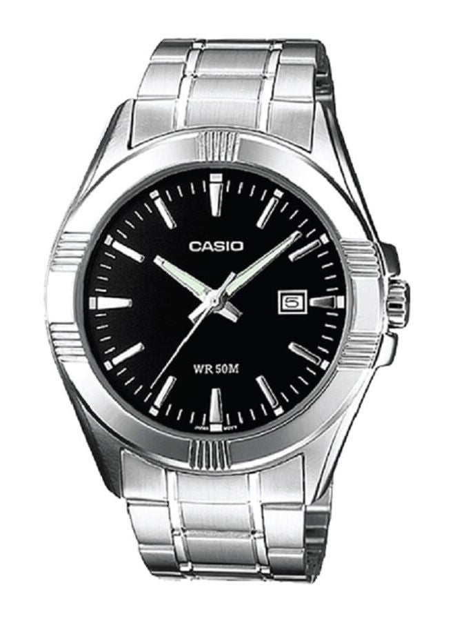 CASIO Stainless Steel Analog Wrist Watch MTP-1308D-1AVDF - Image 1