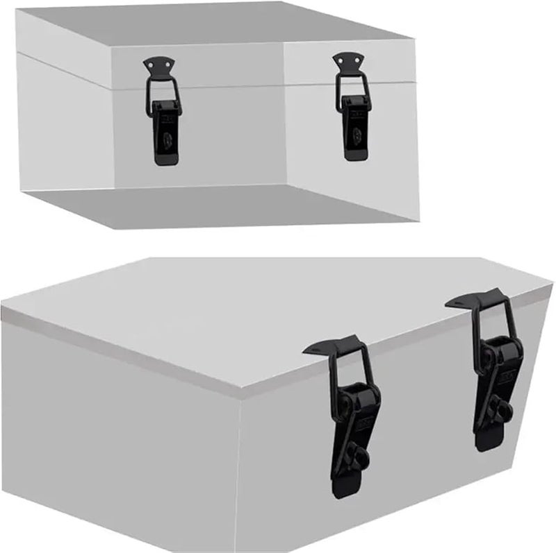 Hasp Latch 2 Pack Metal Spring Toggle Latch Catch For Door Cabinet Toolbox Case Color 5101 96k - Image 5