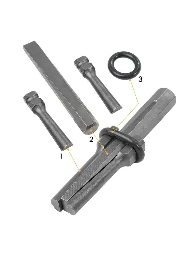 4 Pcs Metal Chisel Set For Stone Brick Masonry With Ergonomic Grip - Image 4