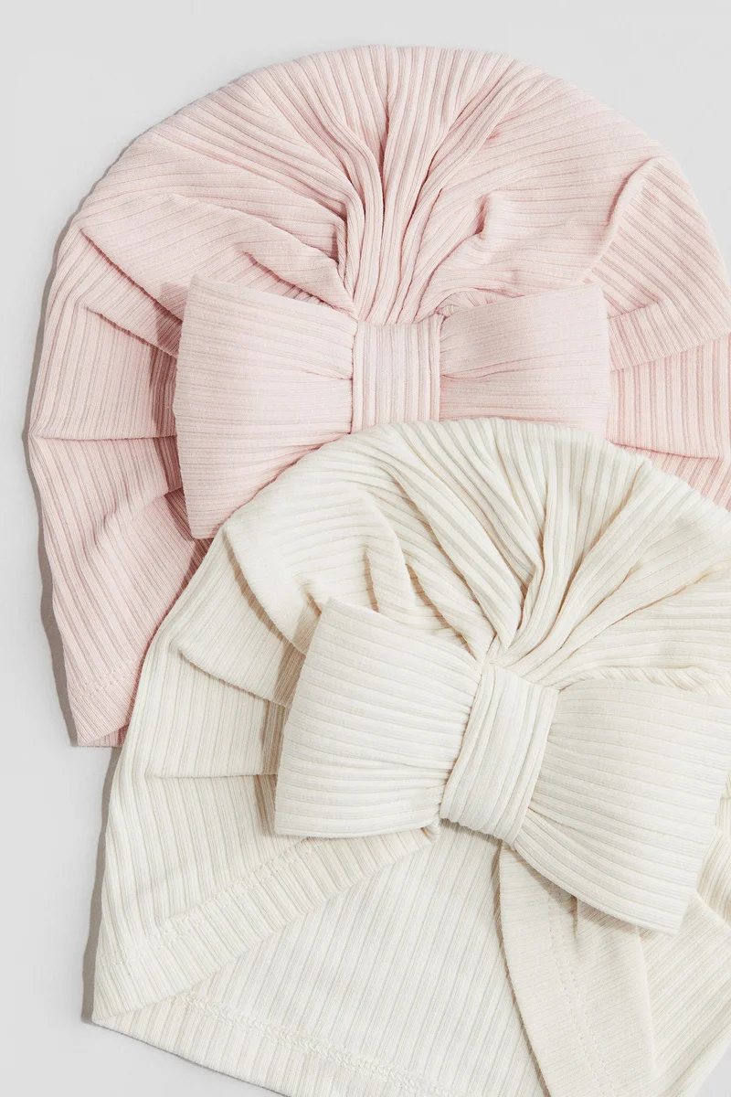 اتش اند ام قبعة بعقدة - عبوة من قطعتين