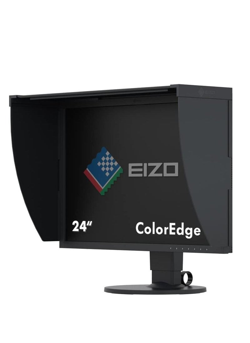EIZO - EIZO ColorEdge CG2420 61.1 cm (24.1 inch) graphics monitor (DVI-D, HDMI, USB 3.1 hub, DisplayPort, 10 ms response time, resolution 1920 x 1200, wide gamut) black - Image 1