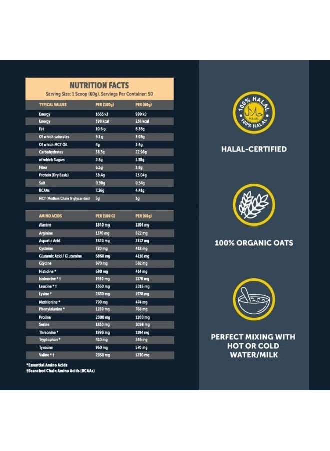 Basix شوفان بالشوكولاتة 3 كجم - Image 3